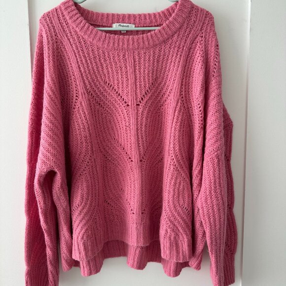 Madewell | Pink Charley Pullover Sweater | 3X - Picture 2 of 6